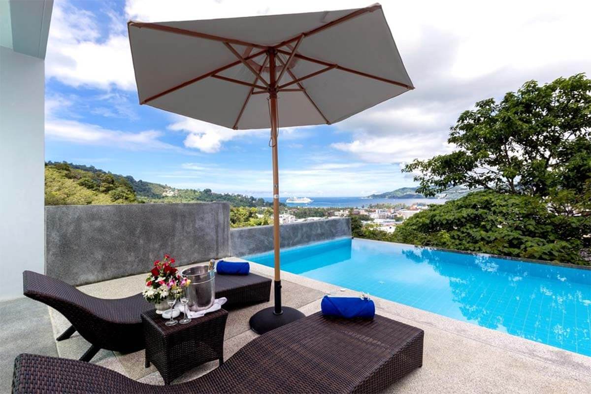 Patong Bay Hill 1 Bedroom Sea View Pool Access Condo for Sale in Patong Phuket