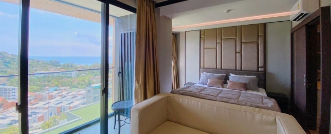 1 Bedroom Sea View Condo for Sale at The Panora near Surin Beach, Phuket