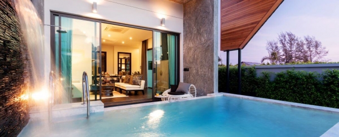 2 Bedroom Semi-Detached Pool Villa for Sale near Palai Beach in Chalong, Phuket