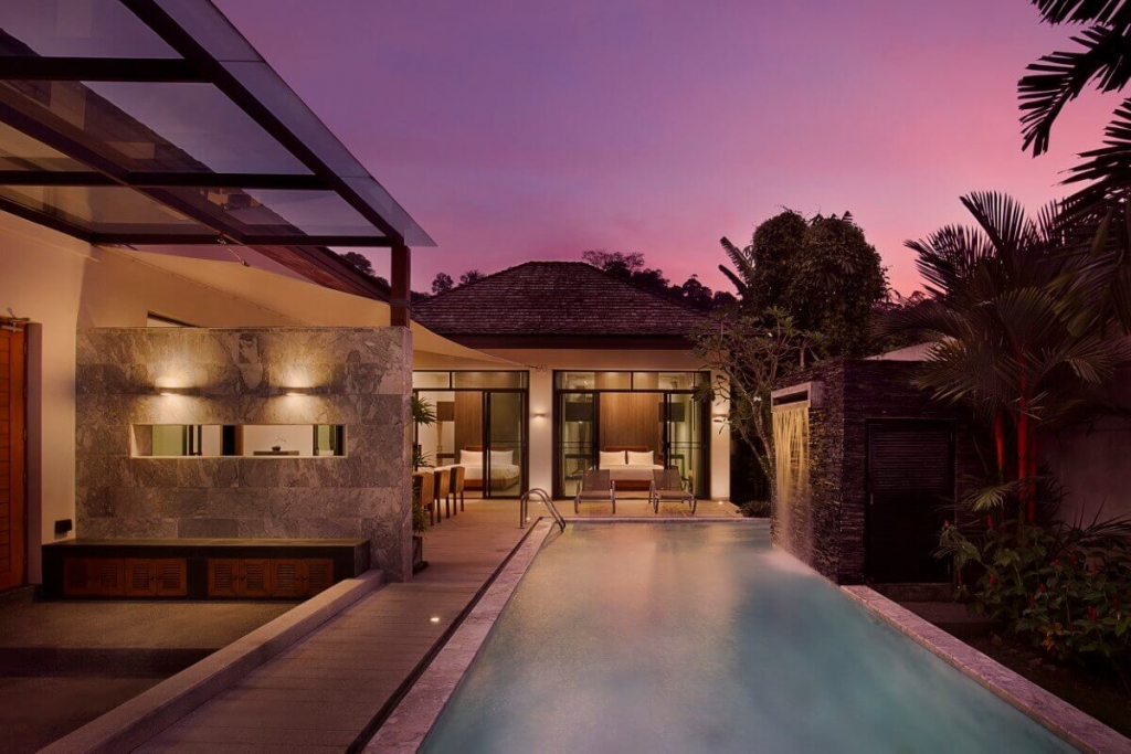 Villas de 3 chambres avec piscine prêtes à emménager à vendre à Kamala, Phuket