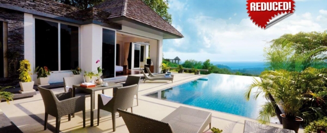 4 Bedroom Panoramic Luxury Sea View Pool Villa for Sale near Layan Beach, Phuket