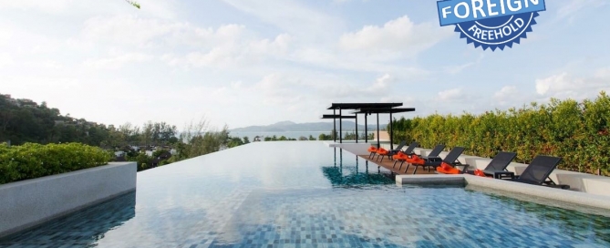 2 Bedroom Freehold Corner Condo for Sale at 6th Avenue near Surin Beach, Phuket