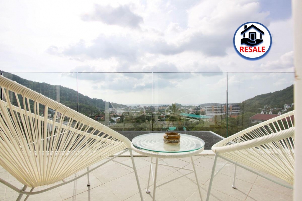 2 Bedroom Sea View Freehold Condo for Sale at Kata Ocean View near Kata Beach, Phuket