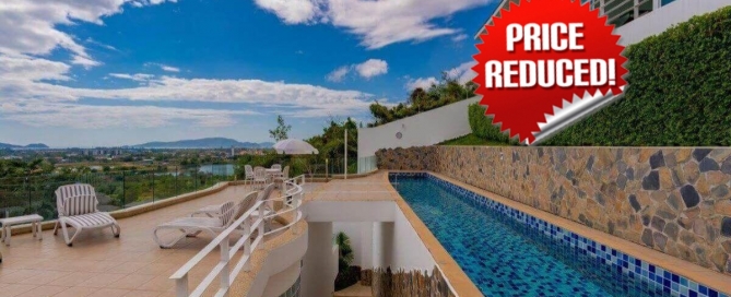 6 Bedroom Sea View Pool Villa for Sale near Phunaka Golf Course in Chalong, Phuket