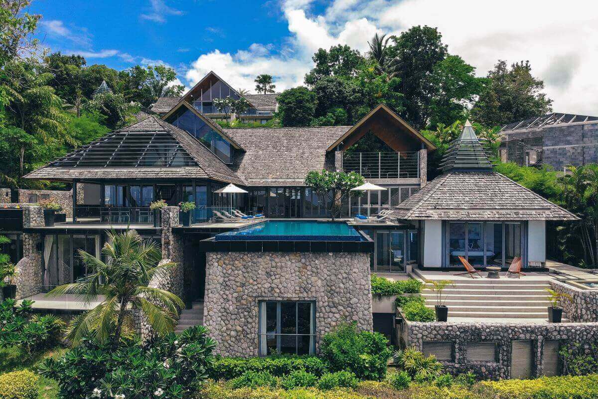 4 Bedroom Luxury Oceanfront Pool Villa for Sale Kamala Headland, Phuket