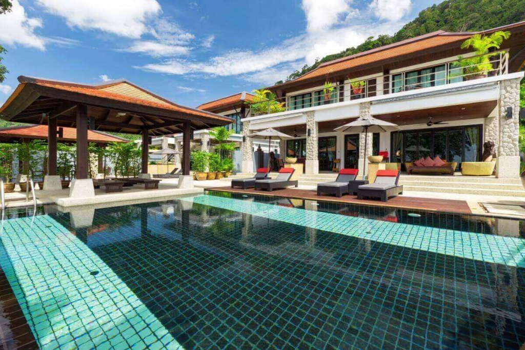6 Bedroom + 5 Bedroom Sea View Pool Villas for Sale in Kalim Phuket