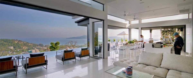 Amonteera 10 Bedroom Panoramic Sea View Pool Villa for Rent in Surin Phuket