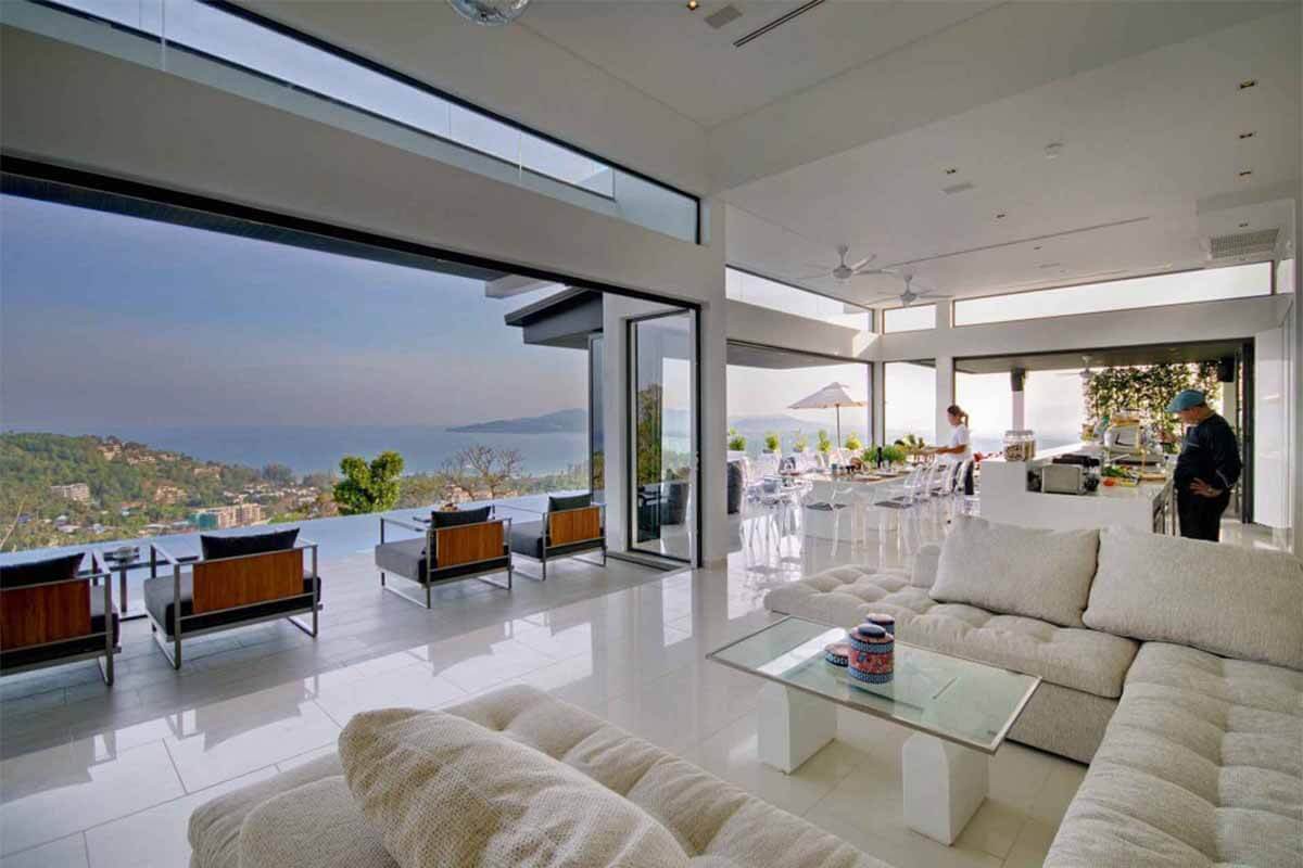 Amonteera 10 Bedroom Panoramic Sea View Pool Villa for Rent in Surin Phuket