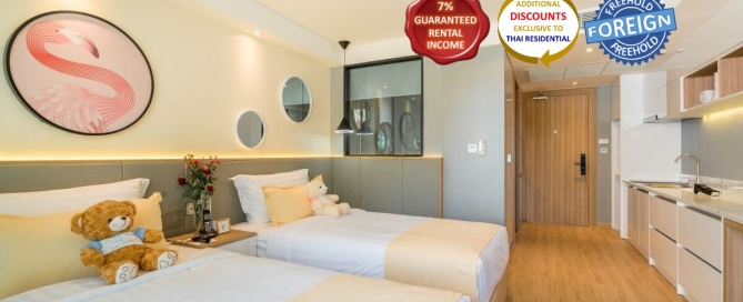 Studio Foreign Freehold Condo for Sale Walking Distance to Kata Beach, Phuket