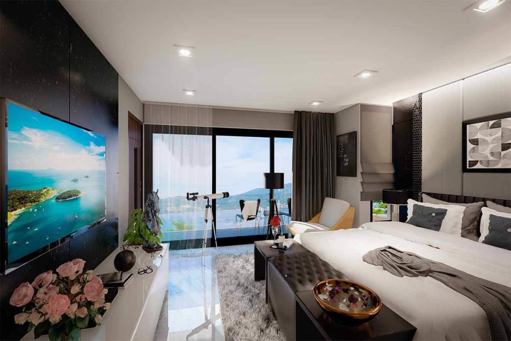 Bayview Paradise Studio Sea View Condo for Sale in Patong Phuket