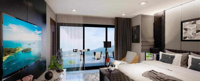 Bayview Paradise Studio Sea View Condo for Sale in Patong Phuket