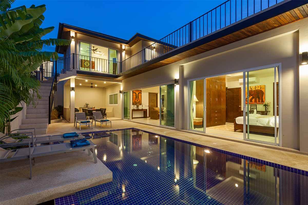 Topaz 5 Bedroom Pool Villa for Rent in Nai Harn Phuket
