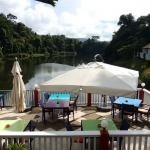 14-room hotel near Loch Palm in Kathu, Phuket table and chairs overlooking the lake PSH-KTU-199
