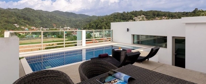 1 Bedroom Condo with Pool for Sale near Phuket Fantasea in Kamala, Phuket