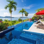 Indochine 4 Bedroom Panoramic Sea View Pool Villa for Sale in Kalim Phuket