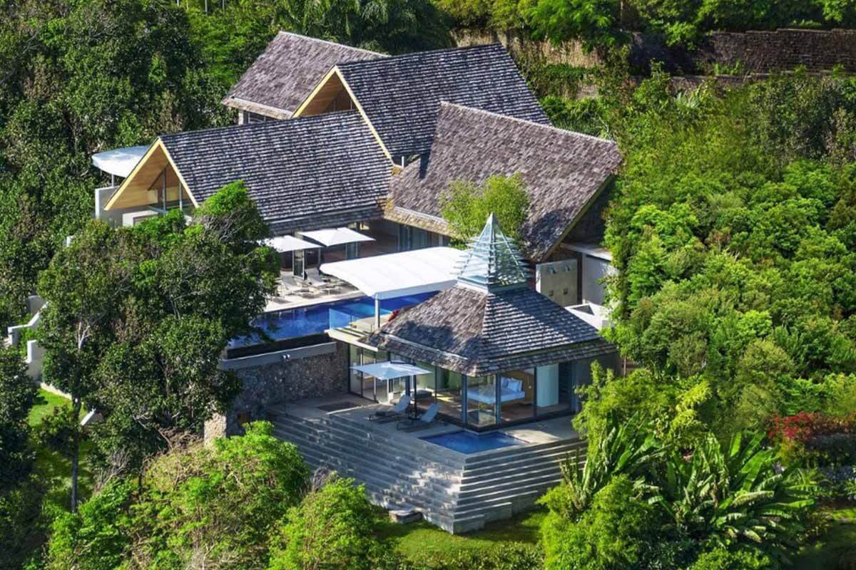 5 Bedroom Panoramic Oceanfront Luxury Villa Saengootsa for Sale at Samsara in Kamala, Phuket