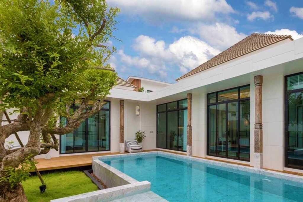 Mono Lux 2 Bedroom Oriental Pool Villa for Sale in Palai Phuket