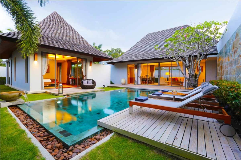 Anchan Grand 3 Bedroom Balinese Pool Villa for Sale in Cherng Talay Phuket
