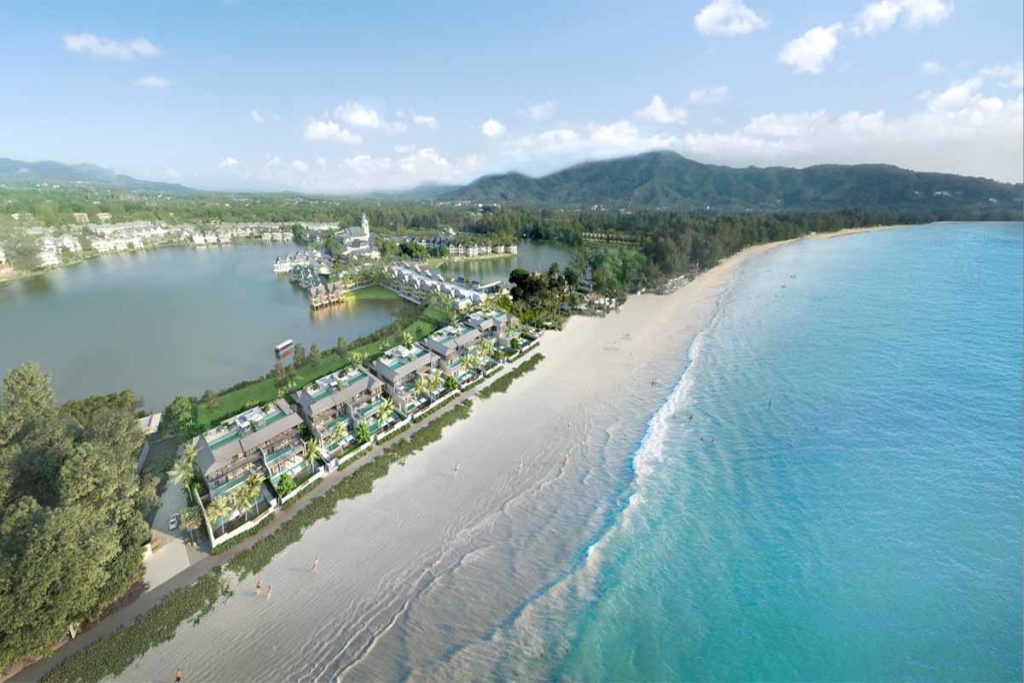Angsana Beachfront Residences 3 Bedroom Duplex Pool Villa for Sale in Bang Tao Beach Phuket near Laguna