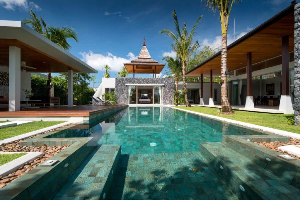 Botanica 3 Schlafzimmer Villa mit Pool im balinesischen Stil zum Verkauf in Cherng Talay Phuket