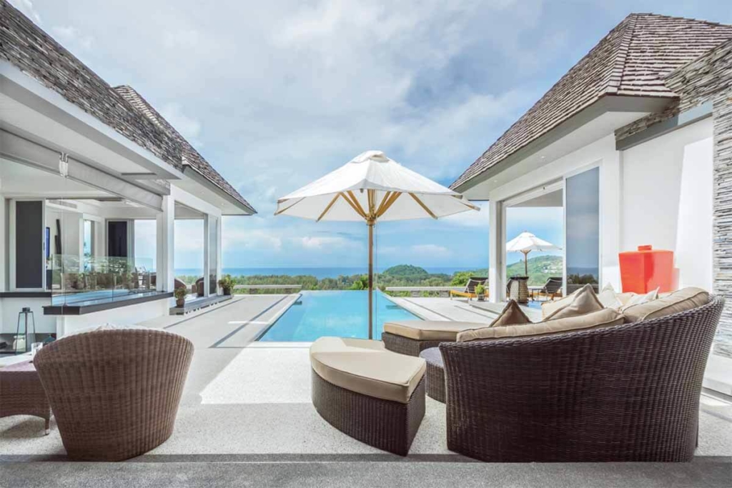 Villa Bauhinia 5 Bedroom Sea View Pool Villa in Layan Beach Phuket