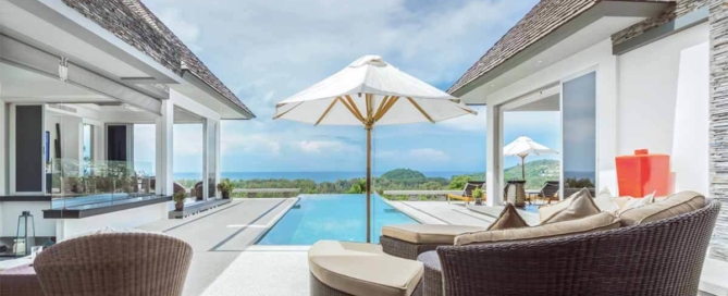 Villa Bauhinia 5 Bedroom Sea View Pool Villa in Layan Beach Phuket