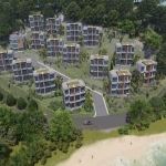 2-bedroom sea view condos along Nai Yang Beachfront - aerial view