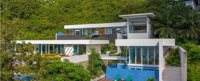 4-6 Bedromm Oceanfront View Villa Solaris for Sale in Kamala Beach Phuket