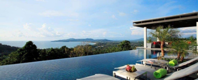 6 Bedroom Sea View Pool Villa for Rent Cherng Talay Phuket