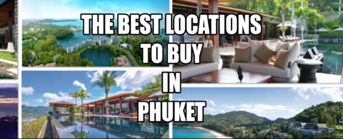Best locations for phuket property