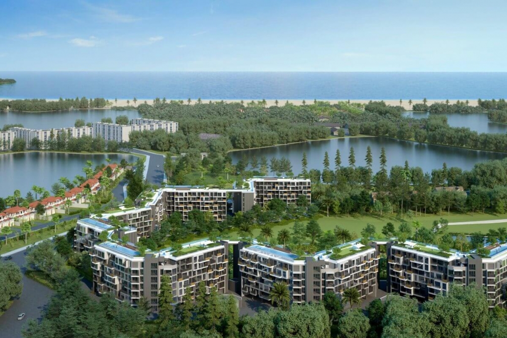 Studio to 2 Bedroom Lakeview Resort Condos For Sale Overlooking Laguna Golf Course, Phuket