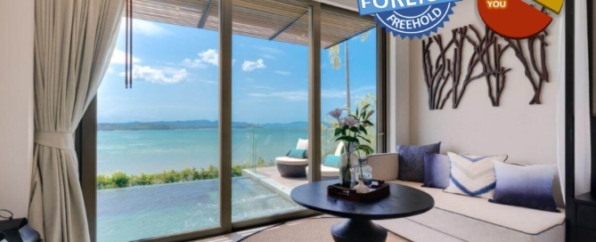 1 Bedroom Freehold Beachfront Pool Suite for Sale in Thalang, Phuket