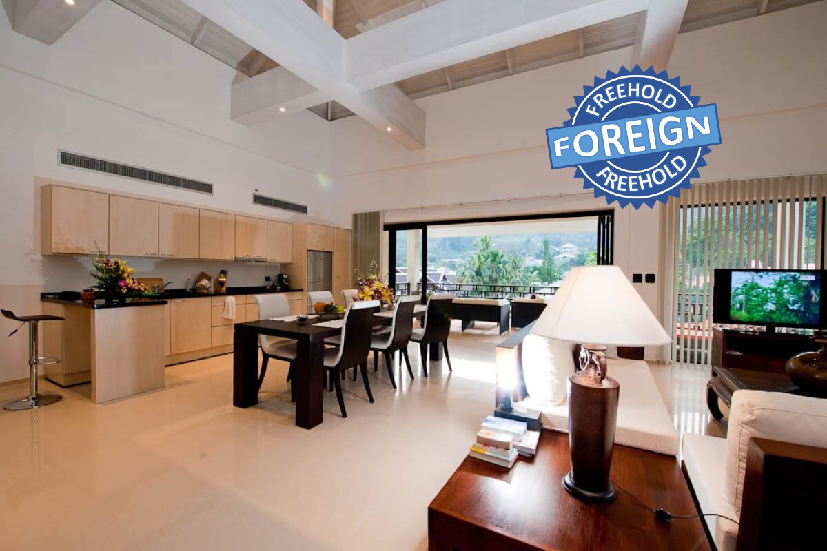 1 Bedroom Foreign Freehold Condo for Sale near Red Mountain Golf Club in Kathu, Phuket