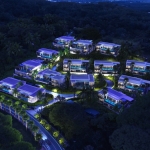 4 or 6-bedroom luxury pool villas in Baan Manik, Phuket aerial view PSV-MNK-322