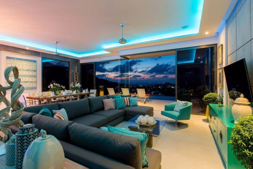 5 Bedroom Modern Pool Villa for Rent in Kata, Phuket