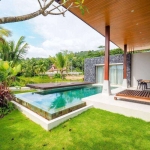 3 Bedroom Balinese Style Lakeside Pool Villa for Sale near Layan Beach, Phuket