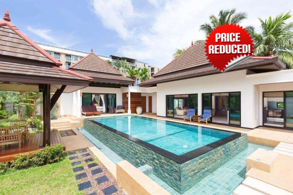 3 Bedroom Pool Villa for Sale at Baan Thai Surin Garden near Bang Tao Beach, Phuket