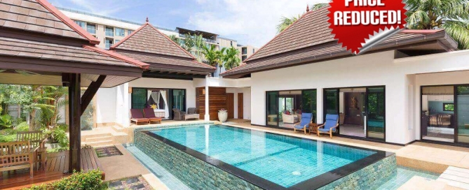3 Bedroom Pool Villa for Sale at Baan Thai Surin Garden near Bang Tao Beach, Phuket