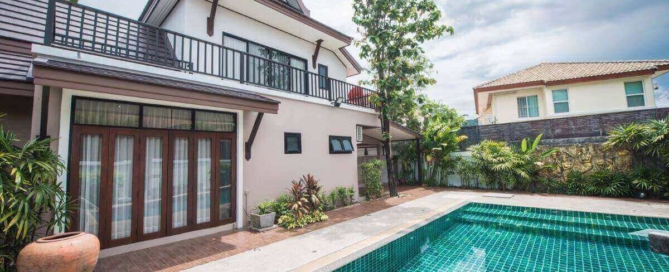 3 Bedroom Modern Thai Style House with Pool for Sale in Chalong, Phuket