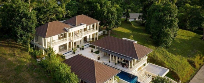 5 Bedroom Luxury Sea View Pool Villa for Rent near Ao Po Grand Marina, Phuket