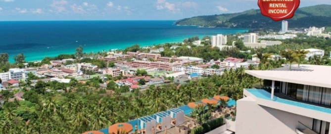 2 Bedroom Sea View Condo for Sale near Karon Beach, Phuket