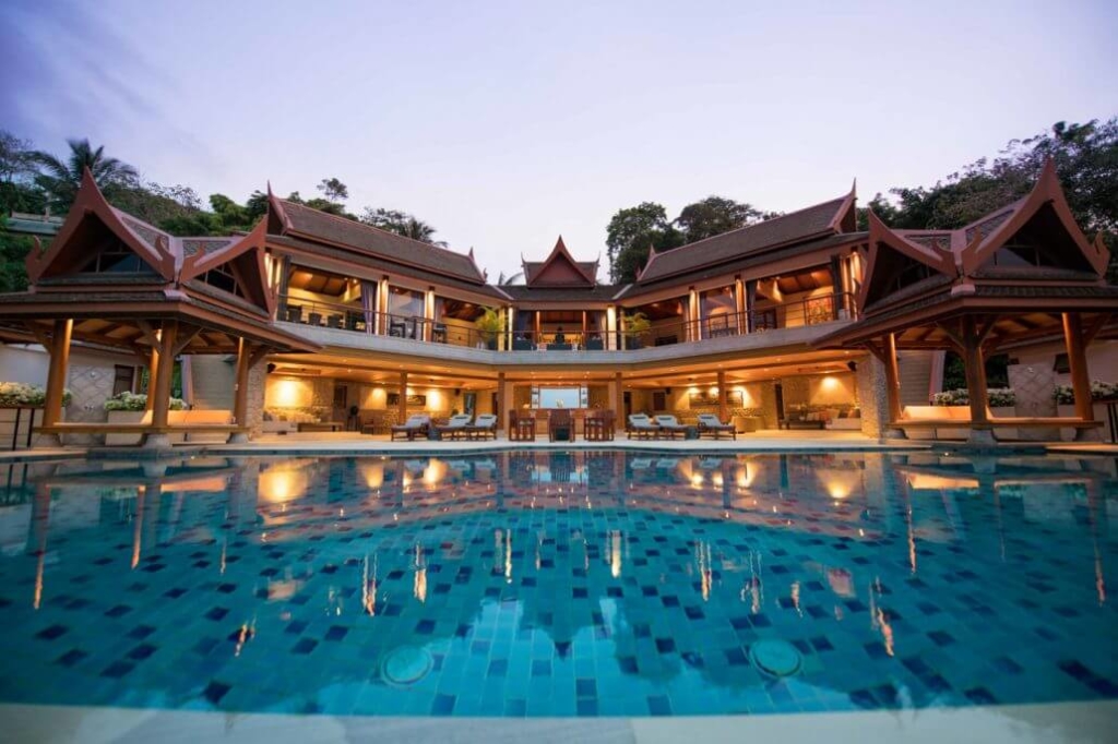 Luxusvilla mit Meerblick und 6 Schlafzimmern in Surin, Phuket