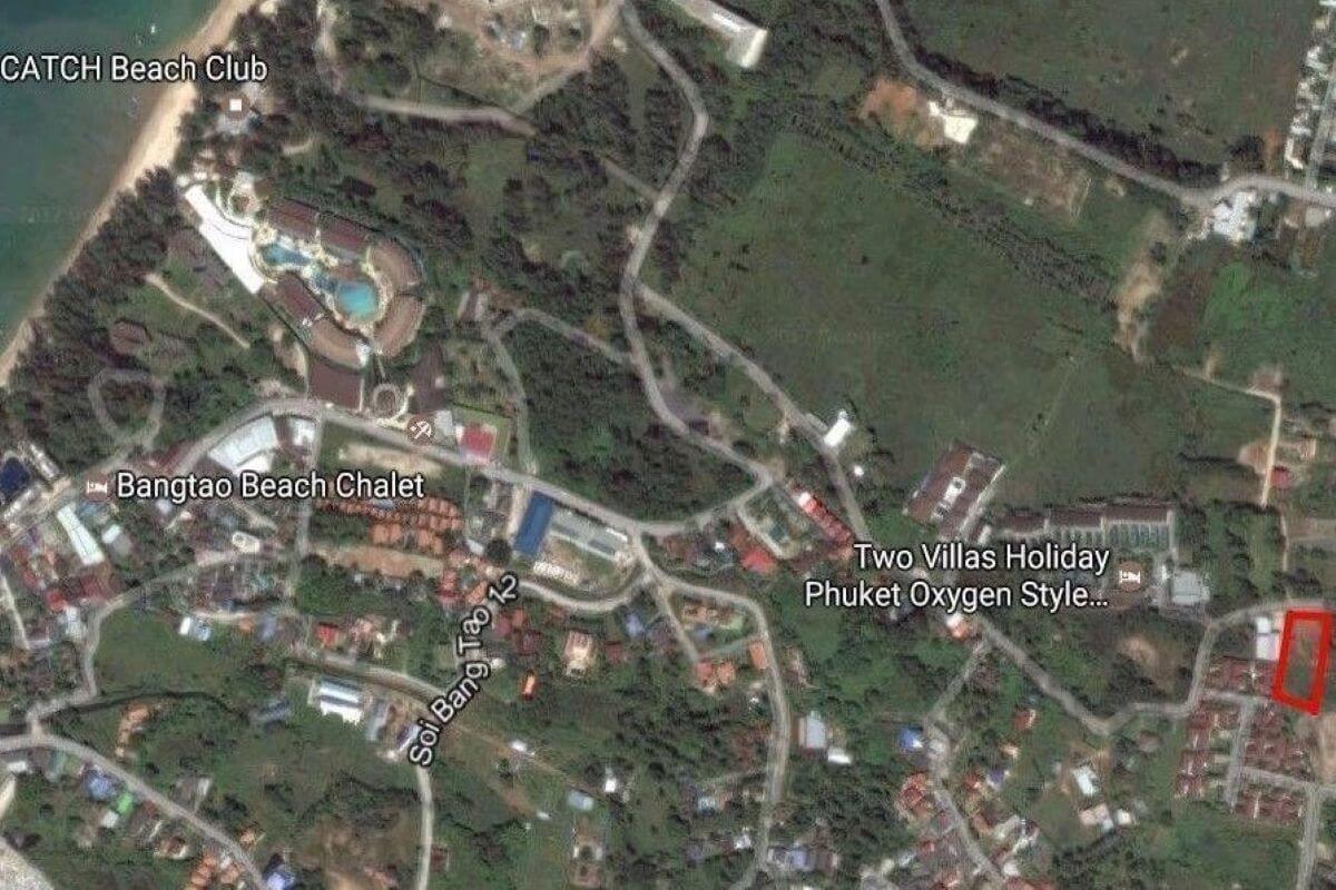 1.5 Rai (2,400 sqm) Land for Sale near Bang Tao Beach, Phuket