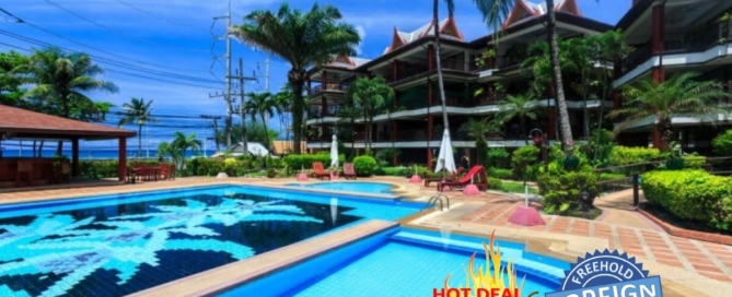2 Bedroom Foreign Freehold Condo for Sale in Kalim Beach, Phuket