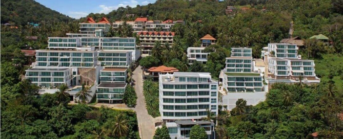 Condo étranger de 2 chambres avec vue sur la mer à vendre à Kata Ocean View, Phuket