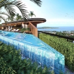 1-2 bedroom condos with 5-star hotel license near Nai Harn Beach, Phuket exterior rooftop pool PSC-NAH-485
