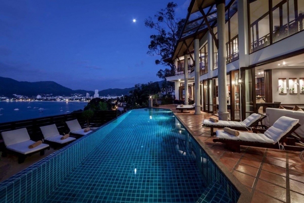 5 Bedroom Pool Villa for Sale with Stunning Views Over Patong Bay, Phuket