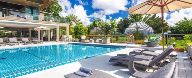 5 Bedroom Sea View Luxury Pool Villa for Sale at La Colline in Layan, Phuket