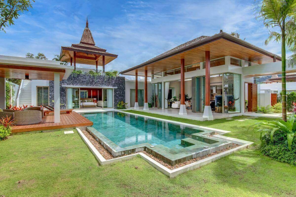 4 Bedroom Luxury Pool Villa for Sale at Botanica near Bang Tao Beach, Phuket