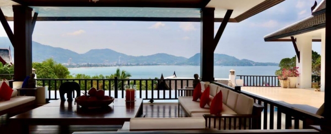 4 Bedroom Sea View Pool Villa for Sale at IndoChine in Kalim near Patong Beach, Phuket